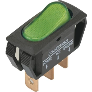 Klecni prekidač 12 V/DC 25 A 1 x isklop/uklop TRU Components TC-R13-242B2 bez povrata 1 kom. slika