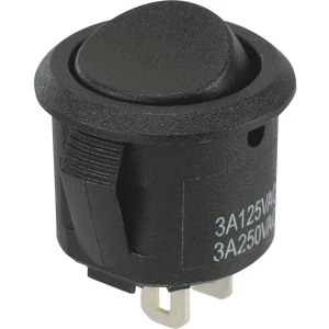 Klecni prekidač 250 V/AC 3 A 1 x isklop/uklop TRU Components TC-R13-297A-05 bez povrata 1 kom. slika