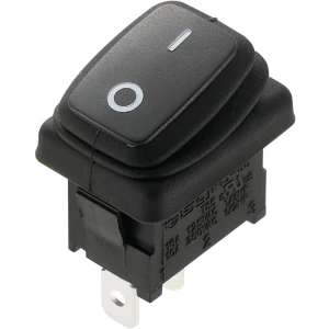 Klecni prekidač 250 V/AC 10 A 1 x isklop/uklop TRU Components TC-R13-66A8-02 IP65 bez povrata 1 kom. slika