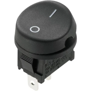 Klecni prekidač 250 V/AC 10 A 1 x isklop/uklop TRU Components TC-R13-211A-02 bez povrata 1 kom. slika