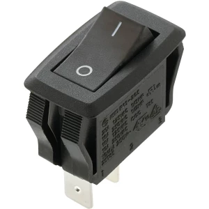 Klecni prekidač 250 V/AC 16 A 2 x isklop/uklop TRU Components TC-R13-205A3-01 bez povrata 1 kom. slika