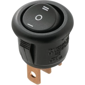 Klecni prekidač 250 V/AC 6 A 1 x uklop/isklop/uklop TRU Components TC-R13-270D-02 bez povrata 1 kom. slika