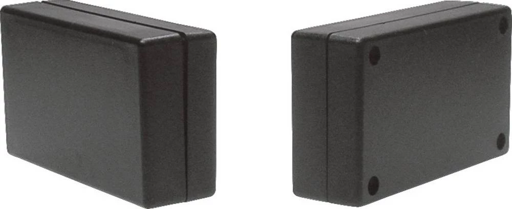 Univerzalno kućište 70 x 40 x 20 ABS crne boje TRU Components TC-2744 SW203 1 kom. slika