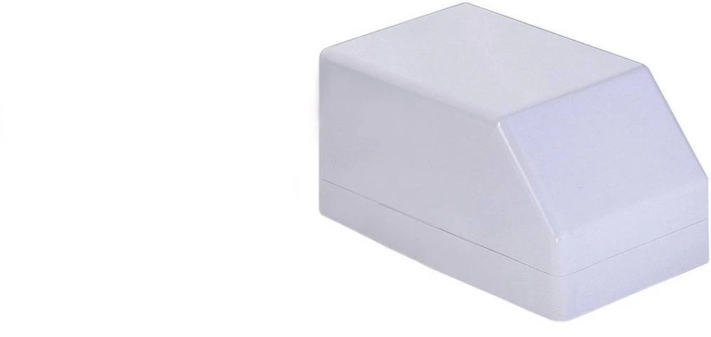 Konzolno kućište 162 x 100 x 80 ABS sive boje TRU Components TC-3023 H 80 GR203 1 kom. slika