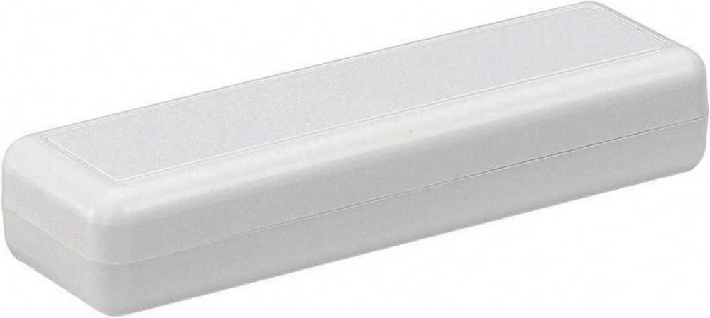 Ručno kućište 129 x 40 x 24 ABS sive boje TRU Components TC-2090 GR203 1 kom. slika