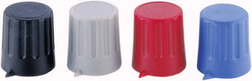 Vrtljivo dugme s pokazivačem, plave boje (Ă slika