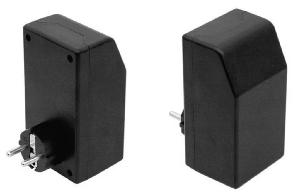 Utično kućište 121 x 66 x 55 umjetna masa, crne boje TRU Components TC-SG 1021 SW203 1 kom. slika