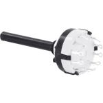 Vrtljivi prekidač 0.35 A broj položaja prekidača 12 12 x 30 ° TRU Components TC-DS1X12L 1 kom.