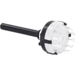 Vrtljivi prekidač 0.35 A broj položaja prekidača 6 6 x 30 ° TRU Components TC-DS2X6L 1 kom.