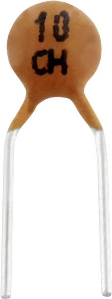 Keramički kondenzator THT 150 pF 500 V 10 % TRU Components TC-K150PF500V 1 kom. slika