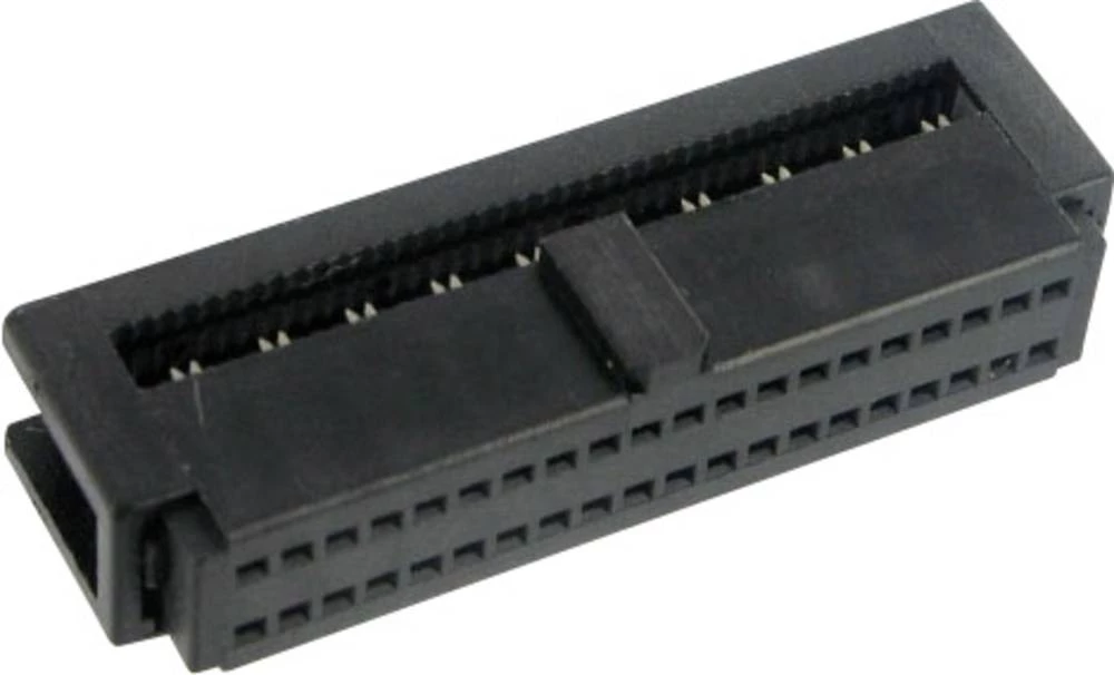 Konektor sa vratnicom i vlačnim rasterećenjem, mjere rastera: 1.27 mm ukupan broj polova: 80 TRU Components 1 kom. slika