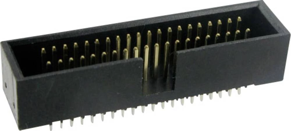 Konektor sa vratnicom bez poluge za izbacivanje, mjere rastera: 1.27 mm ukupan broj polova: 68 TRU Components 1 kom. slika