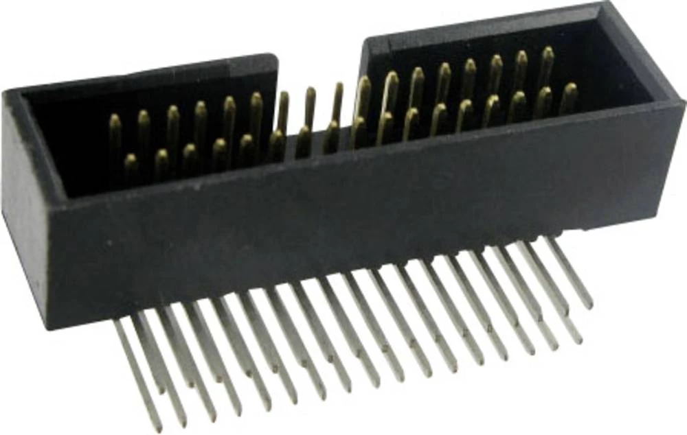 Konektor sa vratnicom bez poluge za izbacivanje, mjere rastera: 1.27 mm ukupan broj polova: 10 TRU Components 1 kom. slika