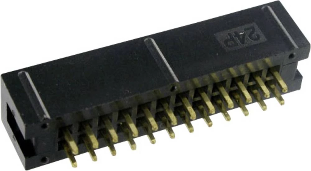 Konektor sa vratnicom bez poluge za izbacivanje, mjere rastera: 2.54 mm ukupan broj polova: 10 TRU Components 1 kom. slika