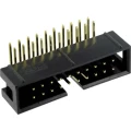 Konektor sa vratnicom bez poluge za izbacivanje, mjere rastera: 2.54 mm ukupan broj polova: 26 TRU Components 1 kom. slika