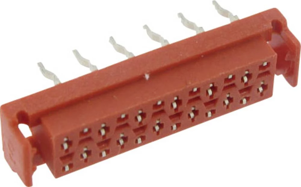 Kućište sa ženskim kontaktima za tiskanu pločicu Micro-MaTch ukupan broj polova: 8 TRU Components 1589861 mjere rastera: 2.54 mm slika