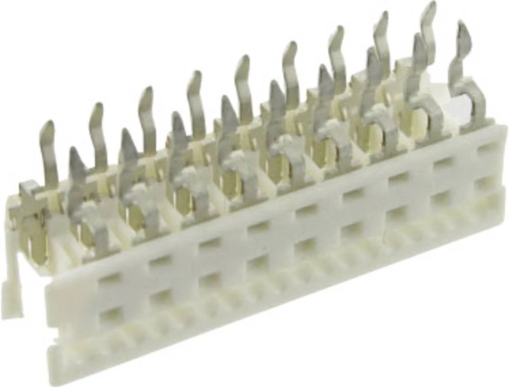 Kućište s muškim kontaktima za tiskanu pločicu, ukupan broj polova: 8 TRU Components 1589939 mjere rastera: 2.54 mm 1 kom. slika