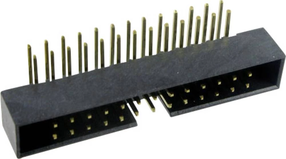 Konektor sa vratnicom bez poluge za izbacivanje, mjere rastera: 2 mm ukupan broj polova: 22 TRU Components 1 kom. slika