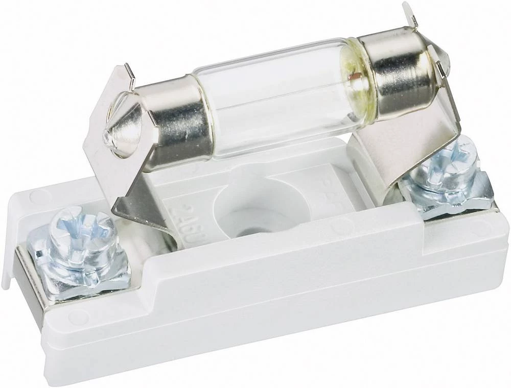 Nosač za sofitnu žarulju, podnožje=S8 bijele boje TRU Components sadržaj: 1 kom. slika