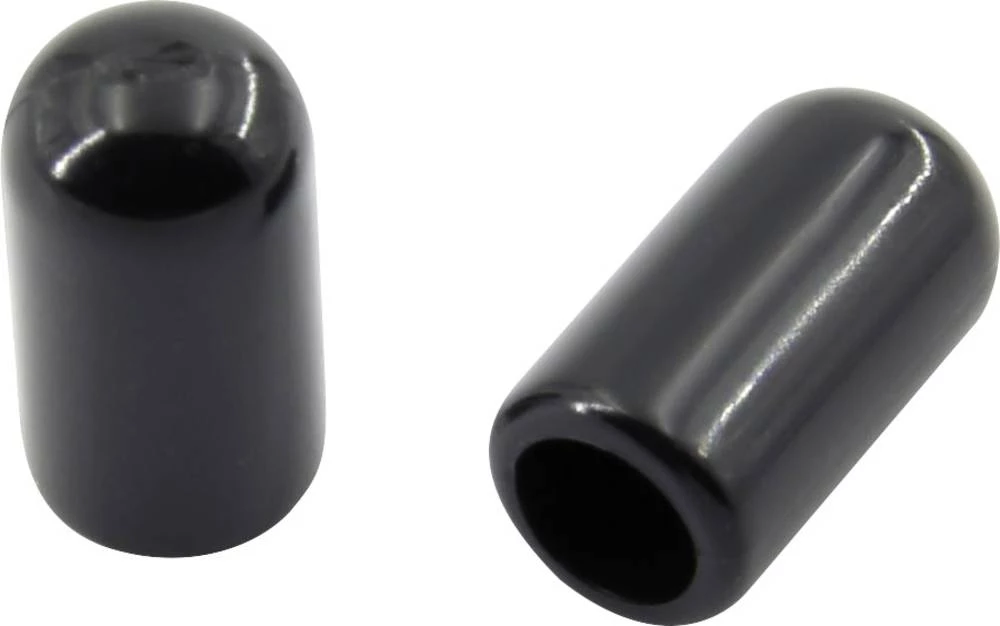 Završna kapica, nije skupljajuća, crne boje TC-EP-0308S203 TRU Components sadržaj: 1 kom. slika