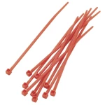 Sortiment vezic za kabele 100 mm crvene boje TRU Components 1592780 TC-PBR-100-4RD203 1 kom.