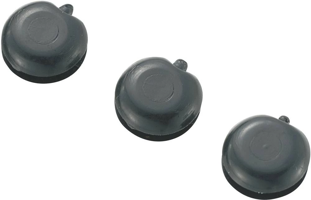 Prilagodnik za usmjeravanje kablova, zatvoreni, promjer sponke (maks.) 3 mm PVC crne boje TRU Components TC-GMCQR-0603203 1 kom. slika