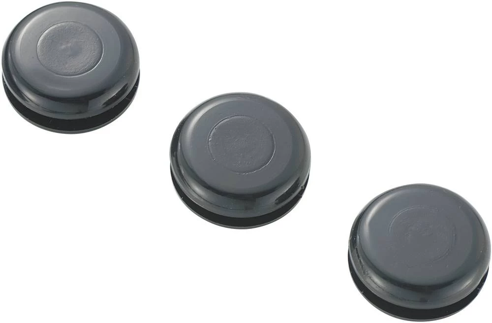 Prilagodnik za usmjeravanje kablova, zatvoreni, promjer sponke (maks.) 10 mm PVC crne boje TRU Components TC-GMCQR-1006203 1 kom slika