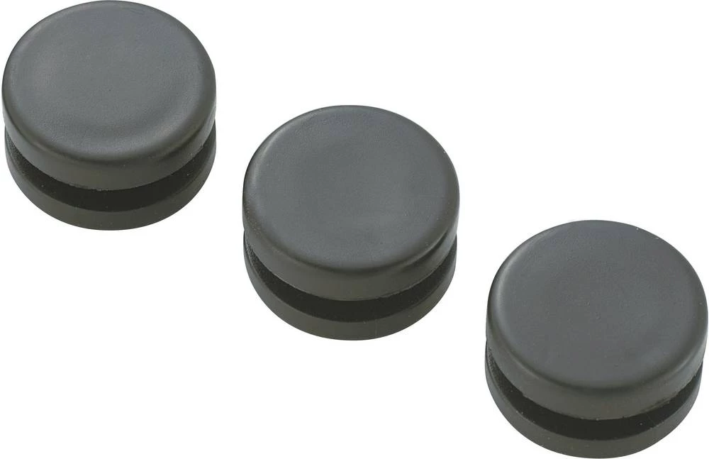 Prilagodnik za usmjeravanje kablova, zatvoreni, promjer sponke (maks.) 7.8 mm PVC crne boje TRU Components TC-GMCQR-1108203 1 ko slika