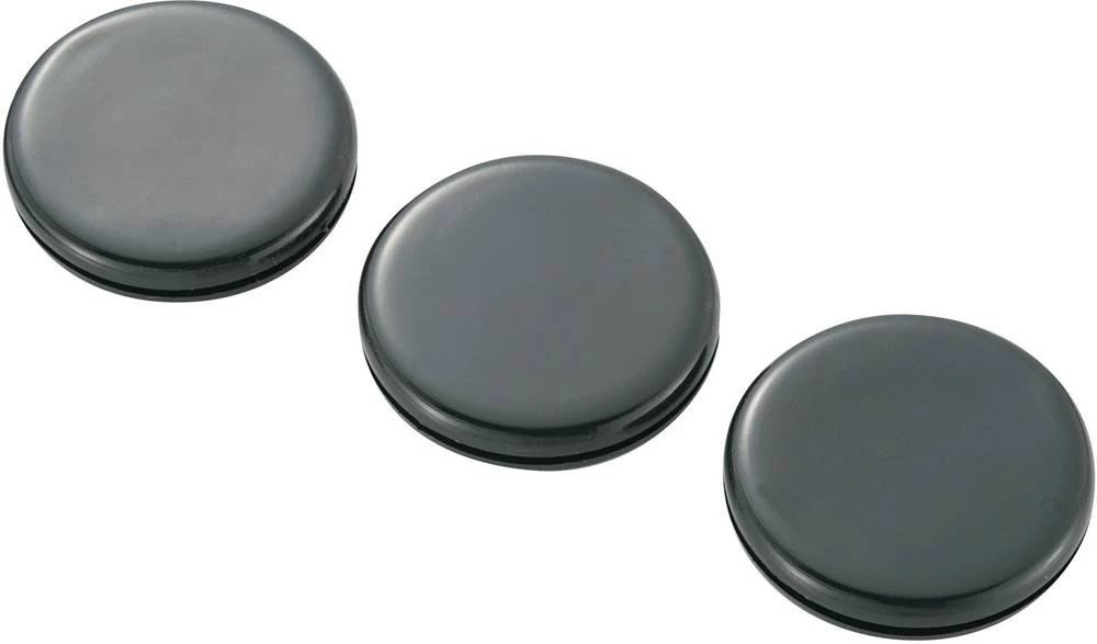 Prilagodnik za usmjeravanje kablova, zatvoreni, promjer sponke (maks.) 25 mm PVC crne boje TRU Components TC-GMCQR-3225203 1 kom slika