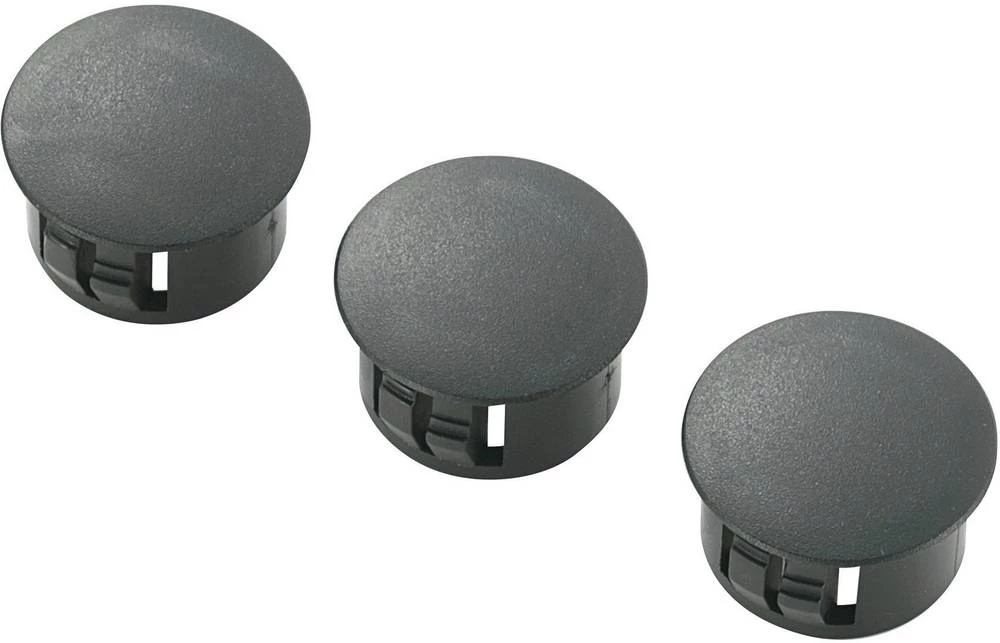 Slijepi čep, poliamid, crne boje TRU Components TC-HPR-16203 1 kom. slika