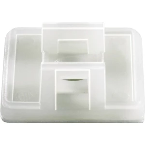 Montažno podnožje, 4-strano uvlačenje, proziran TRU Components 1593040 TC-HC26T203 1 kom. slika