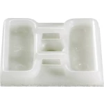 Montažno podnožje, 4-strano uvlačenje, proziran TRU Components 1593046 TC-HC103203 1 kom.