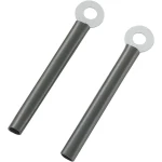 Držač kabla, pričvršćenje na vijak, crne boje TRU Components 1593087 TC-CWR3-60203 1 kom.