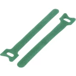 Kabelska vezica s čičkom za povezivanje, prianjajući i mekani dio (D x Š ) 125 mm x 12 mm zelene boje TRU Components TC-MGT-125GN