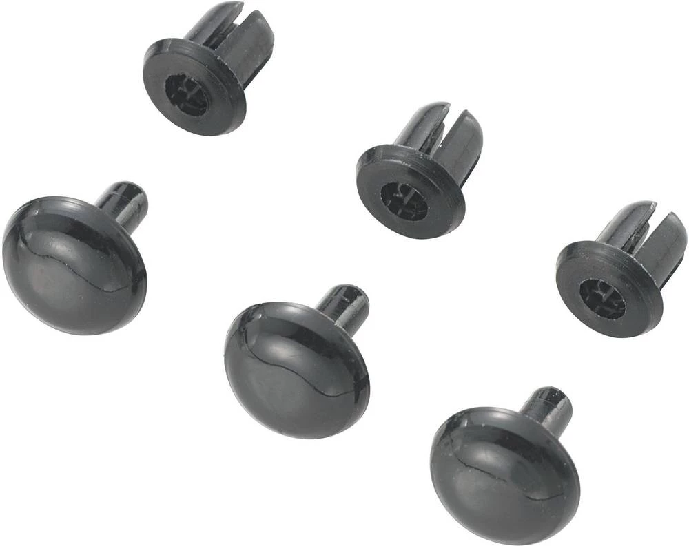 Razuporna zakovica, promjer rupe 4 mm crne boje TRU Components TC-SRR-450K203 1 kom. slika