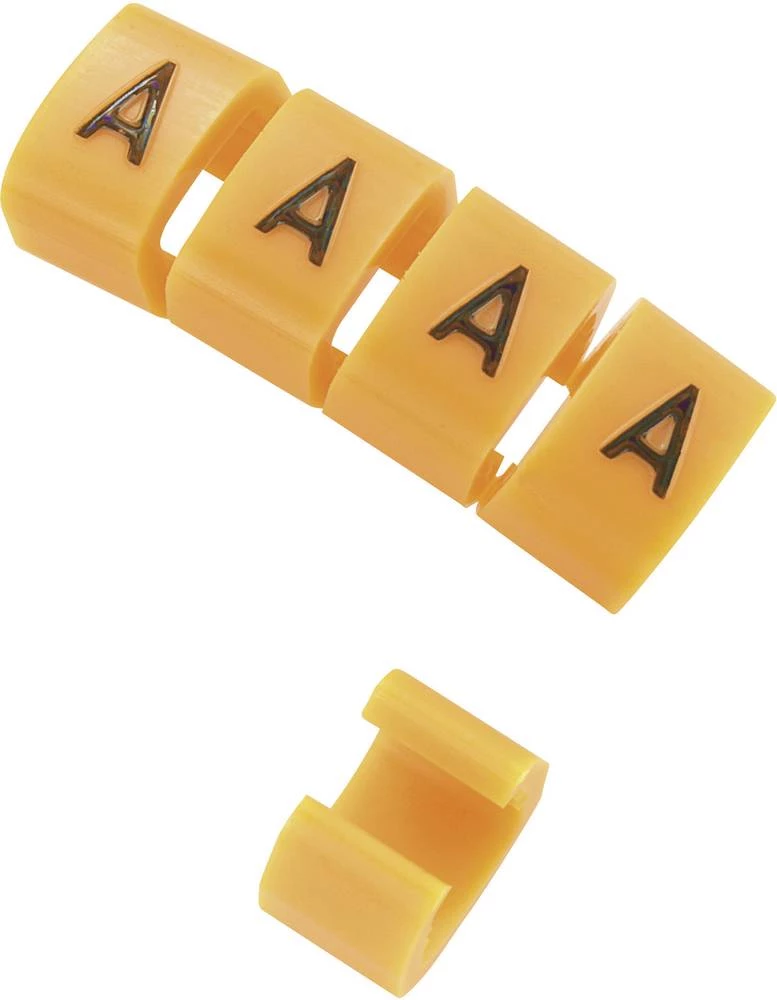 Sponka za označavanje kabela, simbol markera E vanjski promjer raspona 3 do 3.60 mm 1593408 TC-MB1/E203 TRU Components slika