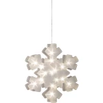  LED Snježna pahulja Toplo bijelo svjetlo Konstsmide 2785-103 Transparentna