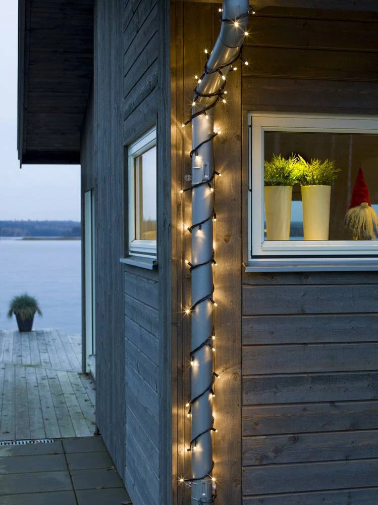 LED sistem svjetlećih lanaca 24 V, Toplo bijelo svjetlo Konstsmide slika