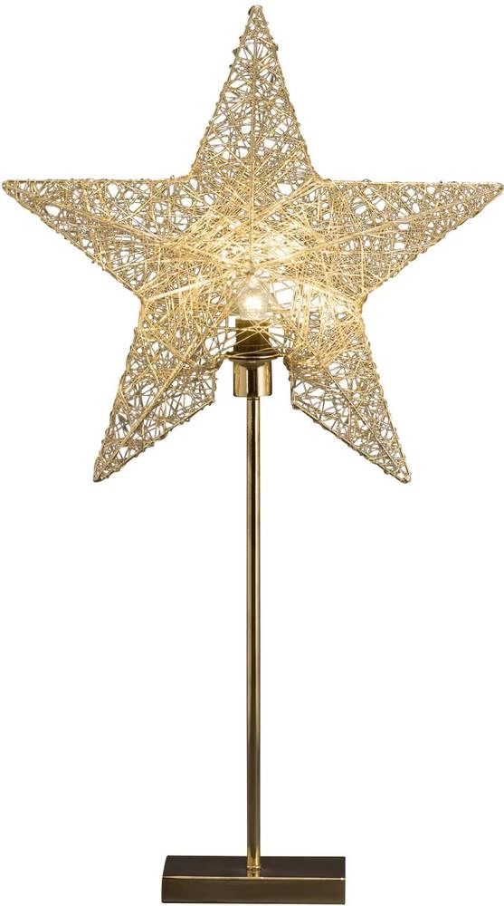 Božična zvijezda, bezbojna žarulja 2995-800 Messing slika