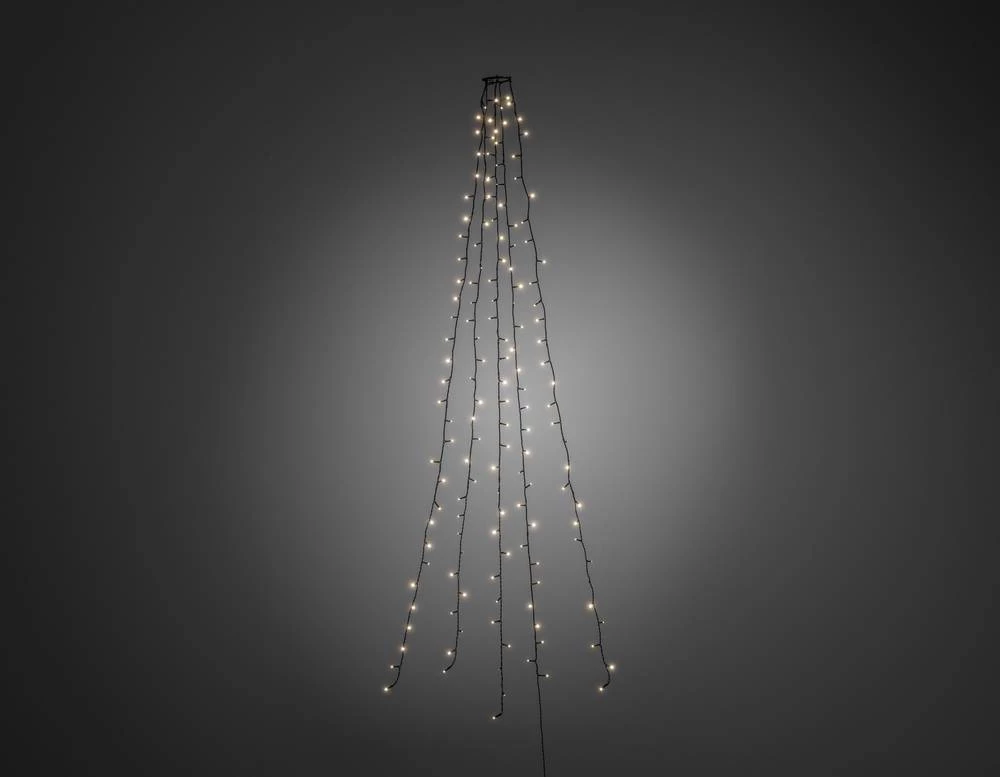 LED prekrivač za bor 200, toplo bijelo svjetlo, dužina osvjetljenja: 2.4 m Konstsmide 6361-120 slika