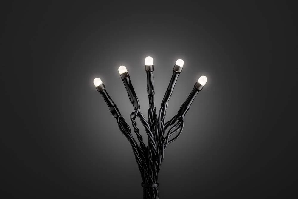 Mikro-Svjetleći lanac za vanjsku primjenu 40 LED, toplo bijelo svjetlo, dužina osvjetljenja: 6.24 m Konstsmide 3810-100 slika