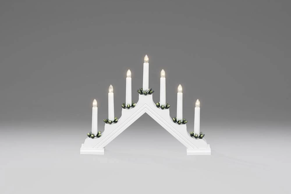 Drvena rasvjeta sa žaruljom Konstsmide 2310-210 bijela slika