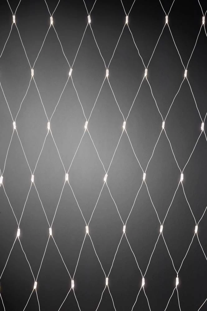 Nastavna svjetleća LED mreža, toplo bijelo svjetlo Konstsmide slika