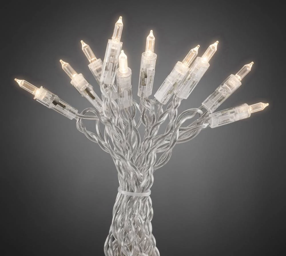 Mini-Svjetleći LED lanci za unutarnju primjenu 35 LED, toplo bijelo svjetlo, dužina osvjetljenja: 5.1 m Konstsmide 6302-123 slika