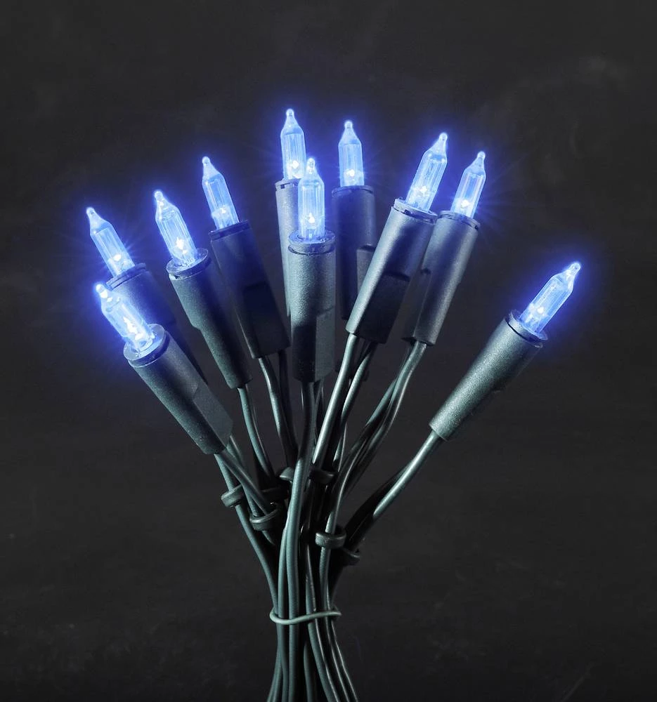 Mini-Svjetleći LED lanci za unutarnju primjenu 35 LED, plava, dužina osvjetljenja: 5.1 m Konstsmide 6302-400 slika