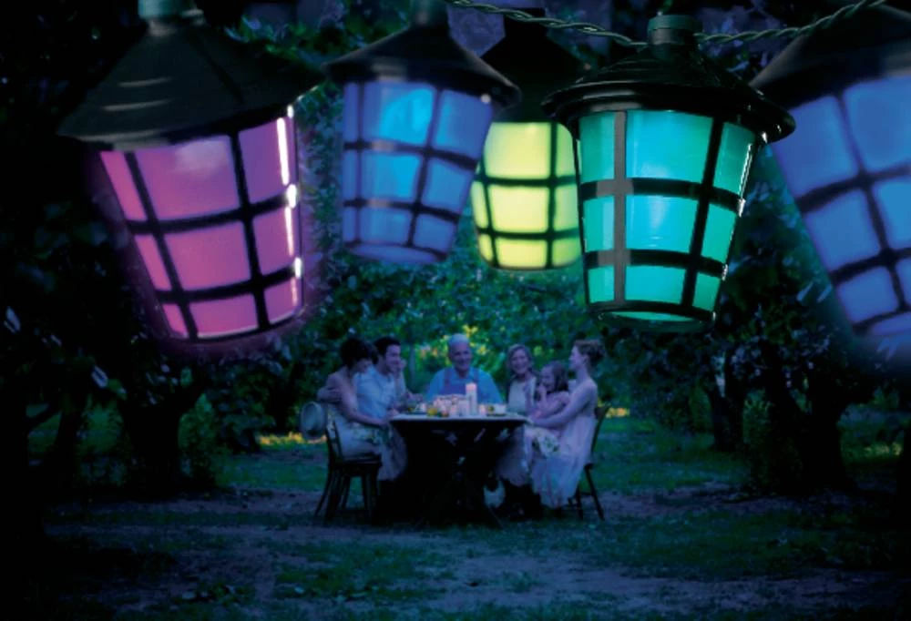 Svjetleći LED lanci za tulum Konstsmide 4162-500, hladno bijelo svjetlo, broj svjetala: 20 slika