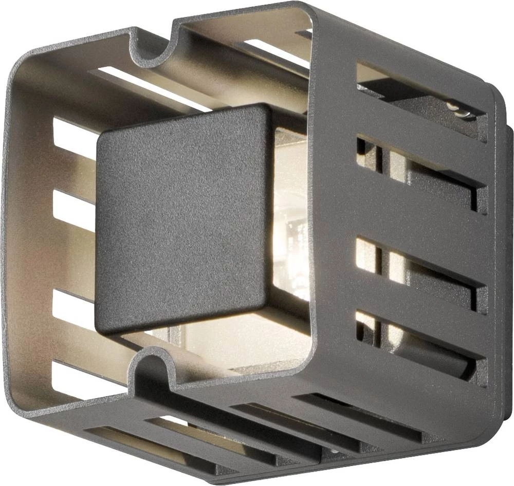 LED zidna lampa za vanjsku primjenu 3 W, toplo bijelo svjetlo Konstsmide Pescara 7978-370 Anthrazit, crna slika