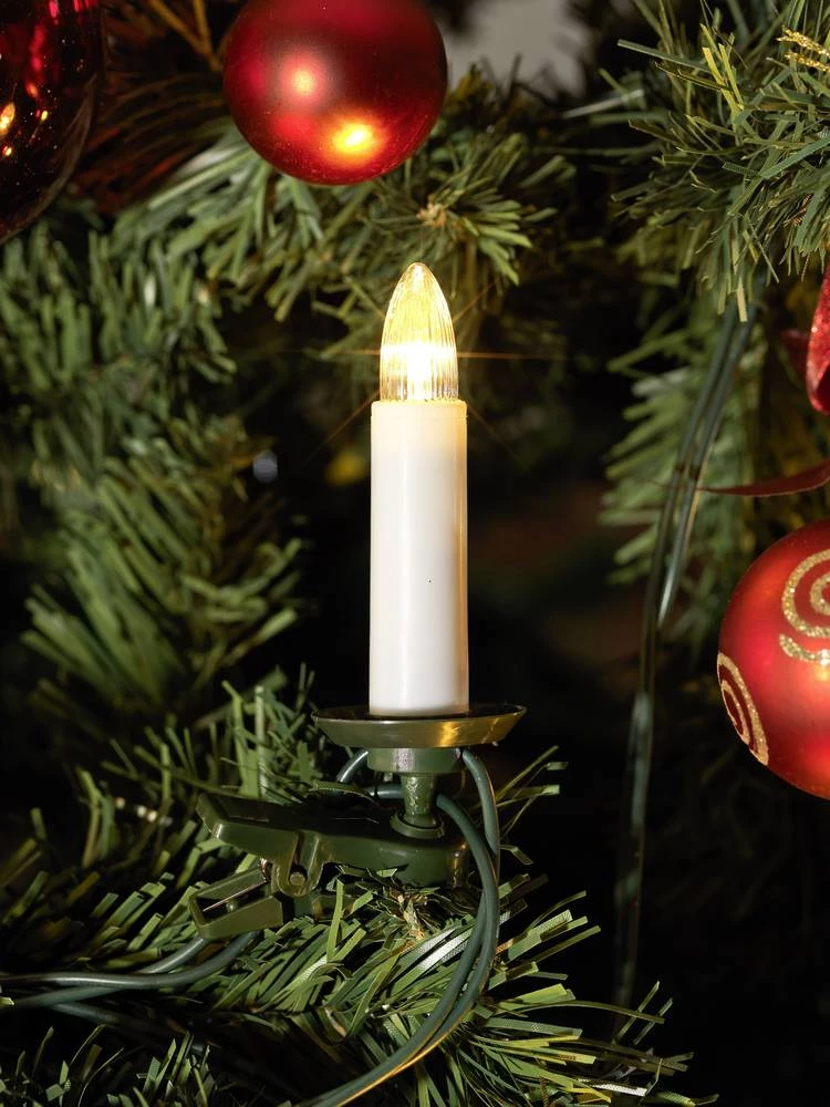 Rasvjeta za božični bor za unutarnju primjenu, toplo bijelo svjetlo, dužina osvjetljenja: 10.5 m Konstsmide 1000-020 slika