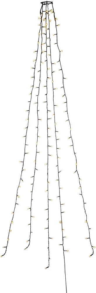 Svjetleća LED mreža za božični bor 250 LED Bernstein, dužina osvjetljenja: 3 m Konstsmide 6362-820  slika