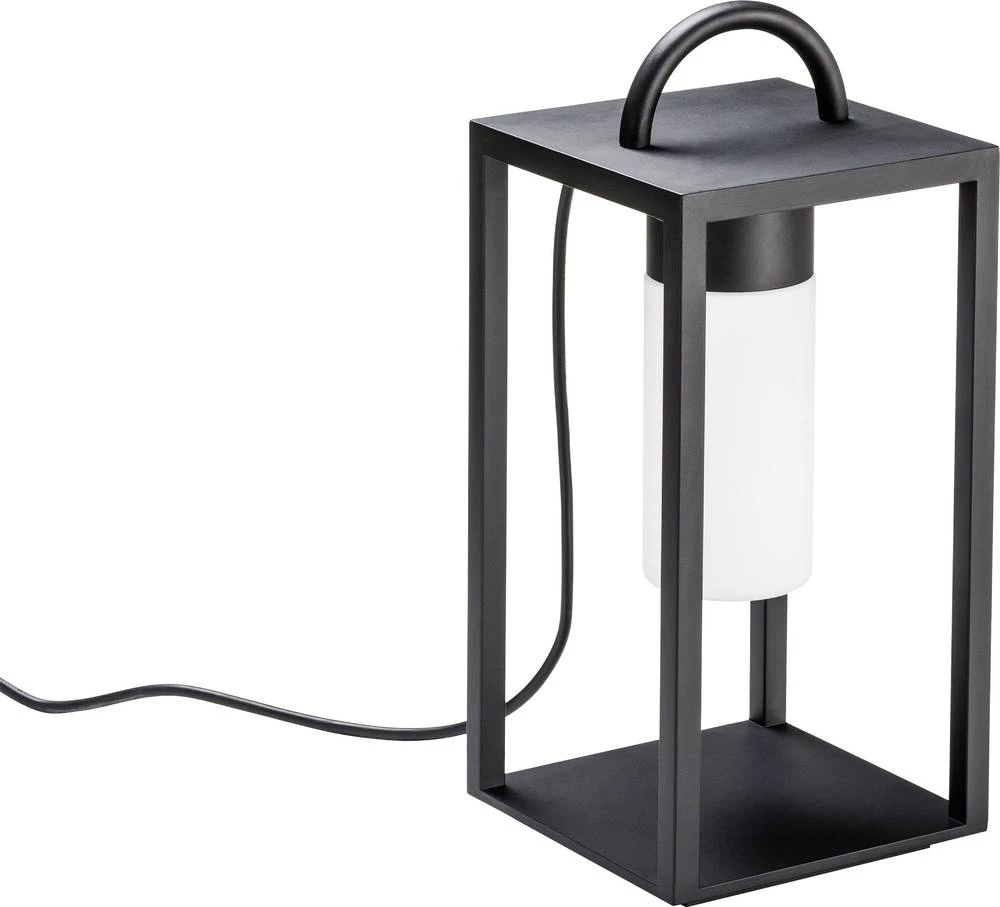 LED lampa za vrt u obliku fenjera 7 W, toplo bijelo svjetlo Konstsmide Bologna 7530-750 crna slika